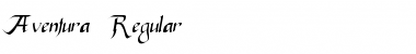 Download Aventura Regular Font Title Preview