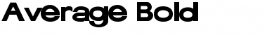 Download Average Bold Font Title Preview