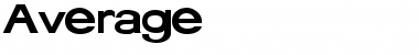 Download Average Regular Font Title Preview