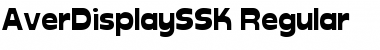 Download AverDisplaySSK Regular Font Title Preview