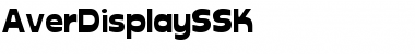 Download AverDisplaySSK Regular Font Title Preview