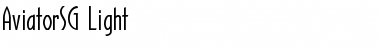 Download AviatorSG Regular Font Title Preview