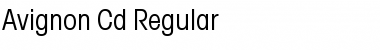 Download Avignon-Cd Regular Font Title Preview