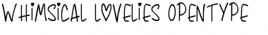 Download Whimsical Lovelies Regular Font Title Preview