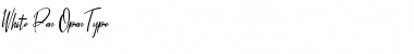 Download White Pen Regular Font Title Preview