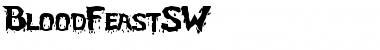 Download BloodFeastSW Regular Font Title Preview
