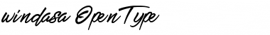 Download windasa Regular Font Title Preview