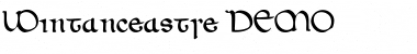 Download Wintanceastre DEMO Regular Font Title Preview