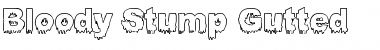 Download Bloody Stump Gutted Regular Font Title Preview