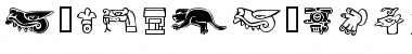 Download AztecDaySigns Regular Font Title Preview