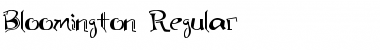Download Bloomington Regular Font Title Preview