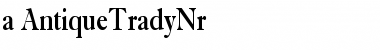 Download a_AntiqueTradyNr Regular Font
