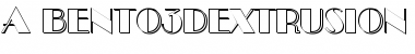 Download a_Bento3Dxtr Regular Font