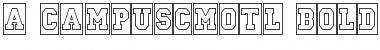 Download a_CampusCmOtl Bold Font