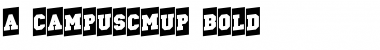 Download a_CampusCmUp Bold Font
