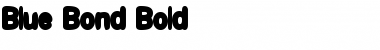 Download Blue Bond Bold Font Title Preview