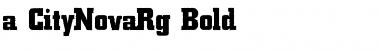 Download a_CityNovaRg Bold Font