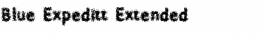 Download Blue Expeditt Extended Font Title Preview