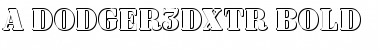 Download a_Dodger3Dxtr Bold Font