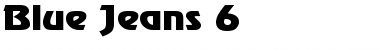 Download Blue Jeans 6 Regular Font Title Preview