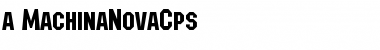 Download a_MachinaNovaCps Medium Font Title Preview