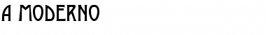 Download a_Moderno Regular Font Title Preview
