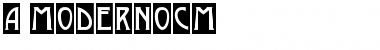 Download a_ModernoCm Font