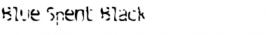 Download Blue Spent Black Font Title Preview