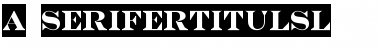Download a_SeriferTitulSl Bold Font Title Preview