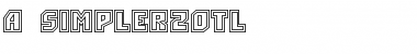 Download a_Simpler2Otl Regular Font Title Preview