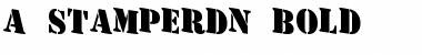 Download a_StamperDn Bold Font Title Preview