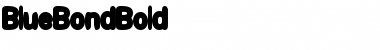 Download BlueBond Bold Font Title Preview