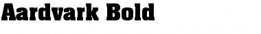 Download Aardvark Bold Font Title Preview