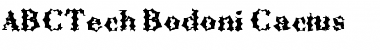 Download ABCTech Bodoni Cactus Regular Font Title Preview