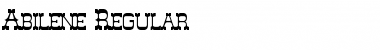 Download Abilene Regular Font Title Preview