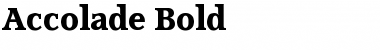 Download Accolade Bold Font Title Preview