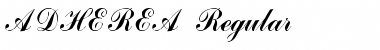 Download ADHEREA Regular Font Title Preview