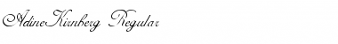Download AdineKirnberg Regular Font Title Preview