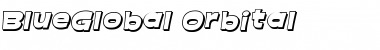 Download BlueGlobal-Orbital Medium Font Title Preview
