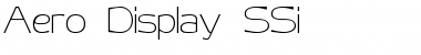 Download Aero Display SSi Regular Font Title Preview