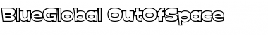 Download BlueGlobal-OutOfSpace Medium Font Title Preview