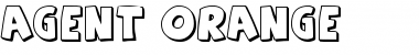 Download Agent Orange Regular Font Title Preview