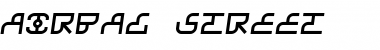Download Airbag Street Regular Font Title Preview