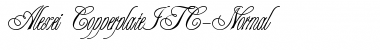 Download Alexei Copperplate Regular Font Title Preview
