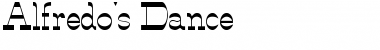 Download Alfredo's Dance Regular Font Title Preview