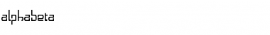 Download Alphabeta Regular Font Title Preview