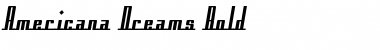 Download Americana Dreams Bold Font Title Preview