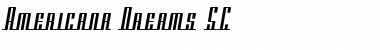Download Americana Dreams SC Regular Font Title Preview