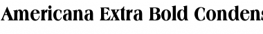 Download Americana Extra Bold Font Title Preview