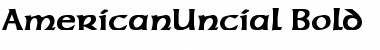 Download AmericanUncial Bold Font Title Preview
